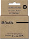 Actis Inkjet Printer Compatible Ink Brother LC123BK 610 Pages 15ml Black