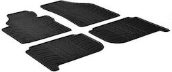 Gledring Set Față și Spate 4 Bucăți Pentru VW Turan 2003-2015 Negre Gledring Set Față și Spate 4 Bucăți Pentru VW Turan 2003-2015 Negre