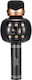 WSTER WSTER Karaoke Kabelloses Mikrofon WS2911 829114 WS-2911 Schwarz