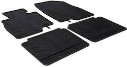 Gledring Set Față și Spate 4 Bucăți Pentru Mazda 6 2012-2016 Negre