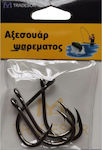 Tradesor Fishing Hooks Set 4pcs No2/0