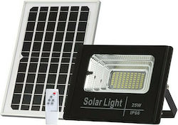 Bormann BLF2500 Waterproof Solar LED Floodlight 200W Natural White 4000K with Remote Control IP66