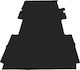 Rezaw Plast Bed Mat Tray Type for Ford Transit 2013+ Black
