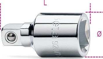 Beta Adapter mit Aufnahme 1/2'' und Ausgang 3/8''