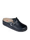 Berkemann Tec Pro Toivo Leather Anatomic Clogs Black