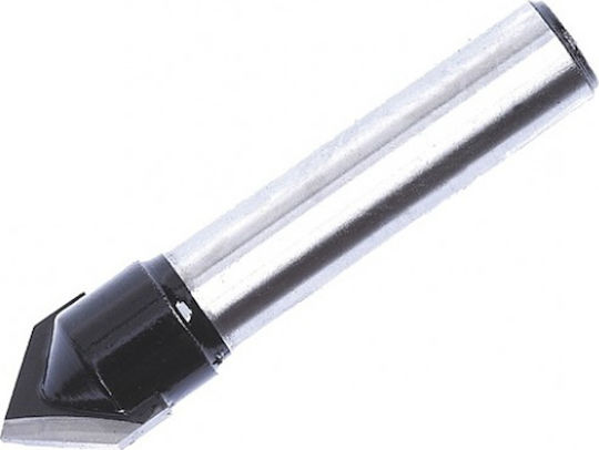 Tactix Freza tip V 12.7mm Accesoriu de Tăiere Unealtă pentru Formare Canale în Lemn 12.7mm