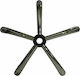 Freebox Star Shaped Chair Base aus Metall Geeignet für Stuhl,Stock Chrome