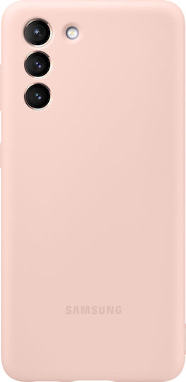 Samsung Husă Silicon Back Cover Roz Galaxy S21 5G