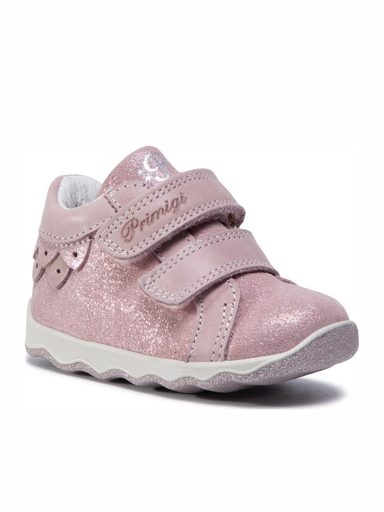 Primigi Sneakers Kids Anatomic Boots with Hoop & Loop Closure Pink