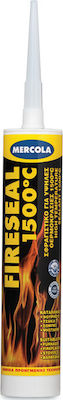 Mercola Fireseal Mastic High Temperature Black 280ml