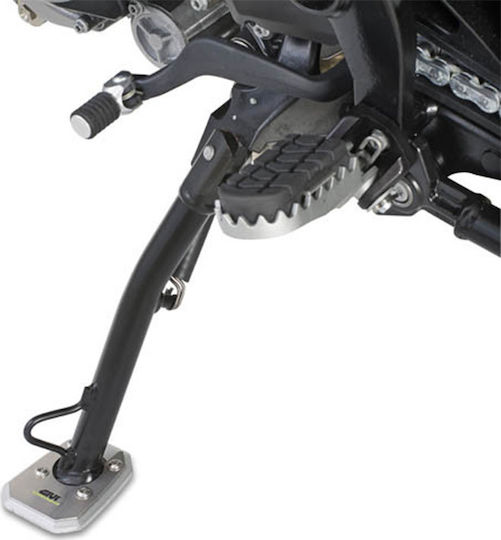 Givi Разширение за страничен щанд за мотоциклет в сребрист цвят ES6408