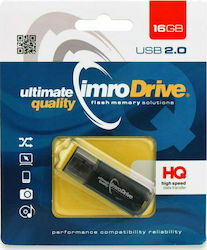 IMRO Pendrive 16GB USB 2.0 Stick Black