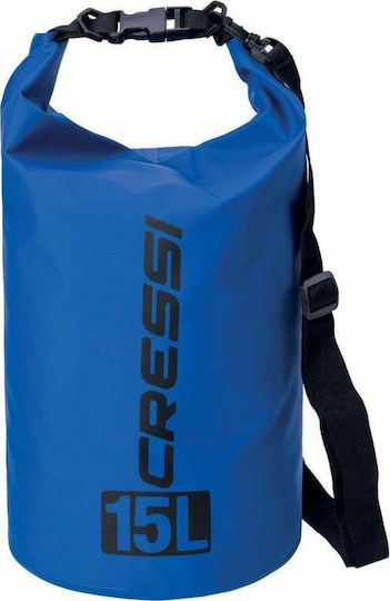 CressiSub Dry Shoulder Bag 15lt Blue