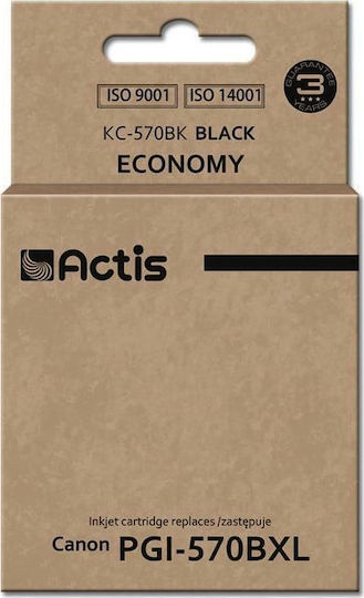 Actis Kompatible Tintenstrahldrucker-Tintenpatrone Canon PGI-570BXL 22ml Schwarz 1Stück