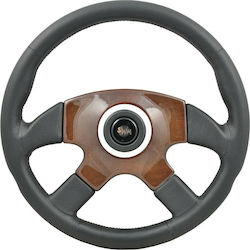 SWM Volan Auto 263 Lemnos cu Diametru 34cm Maro...