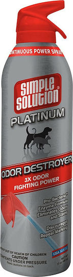 Simple Solution Platinum Odour Destroyer Dog Odour & Stain Cleansing Spray 500ml