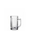 Borgonovo Brekos Σετ Ποτήρια Μπύρας Γυάλινα 400ml 6τμχ