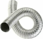 Viospiral Chimney Chimney Tube Metallic 120mm Silver