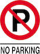Next Sign PP "Prohibition of Parking " 15x20cm ...