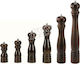 ILSA Manual Wooden Pepper Mill 35cm Brown