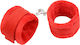 IntoYou Velcro Handcuffs with Long Fur Handsche...