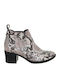 Damen Stiefeletten Grau Mit Pelz
