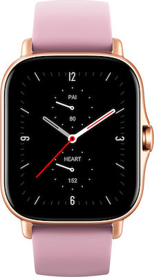 Amazfit GTS 2e Aluminium 43mm Waterproof Smartwatch with Heart Rate Monitor (Lilac Purple)