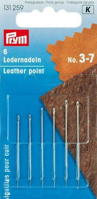 Prym Sewing Needles για Δέρμα 6τμχ