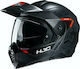 HJC C80 Bult Black/Orange/White Motorcycle Helmet Flip-Up ECE 22.05