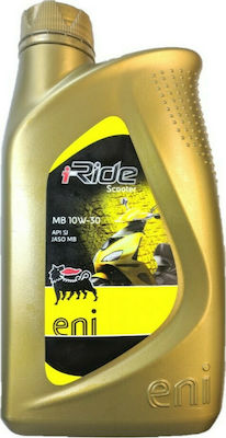 Eni I-Ride Scooter Motorcycle Oil for Four-Stroke Engines 10W-30 1lt