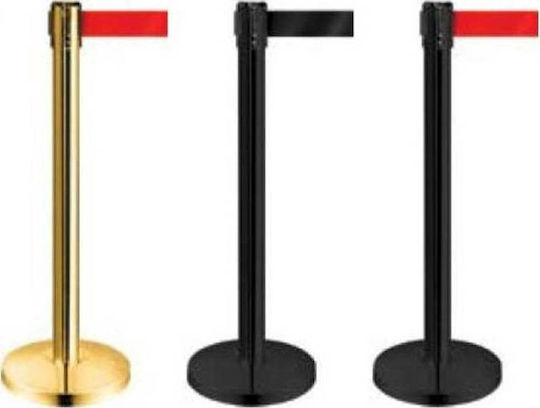 Rnt Κολωνάκι Δαπέδου BP-202-IRR Κόκκινο Μαύρο 91cm 3110