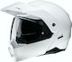 HJC C80 Pearl White Motorradhelm Aufklappbar ECE 22.05 KR50195