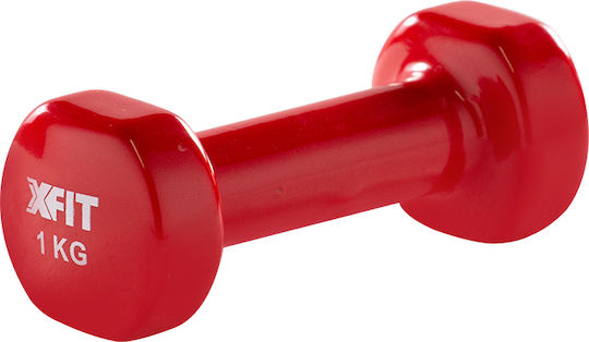X-FIT Βαράκι Εξάγωνο Βινυλίου 1 x 1kg