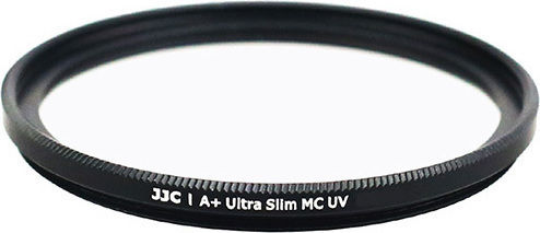 JJC A + Ultra Slim Multi-Coated UV Lens Filter Diameter 55mm with MC Coating for Camera Lenses