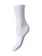 Walk W130 Women's Solid Color Socks White
