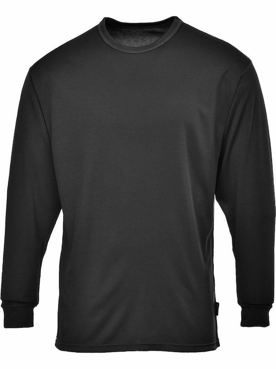 Portwest Thermals Long-Sleeved Shirt Black