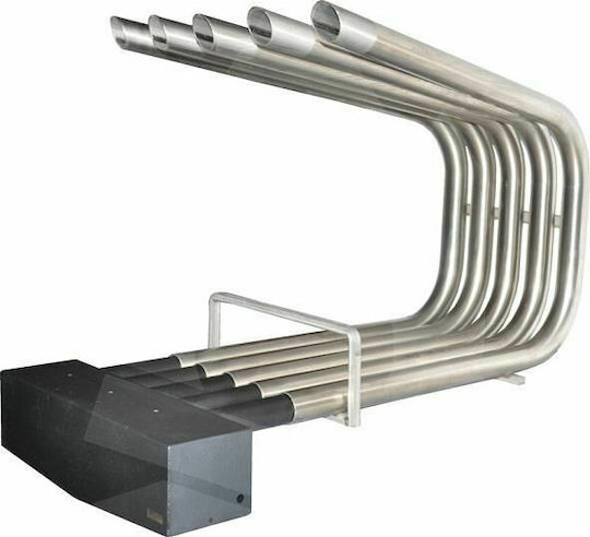 EcoHot 2-IN Εναλλάκτης Τζακιού 62W Inox Μ66xΥ49xΒ60-89εκ.