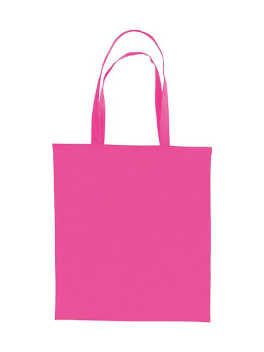 Ubag Rio Fabric Shopping Bag in Fuchsia color