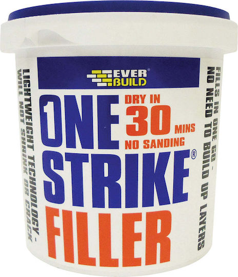 Everbuild One Strike Filler Allzweckspachtel Weiß 250ml