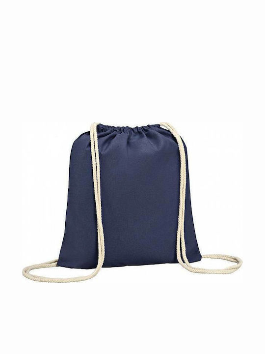 Ubag Denver Βαμβακερή Τσάντα για Ψώνια Navy