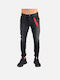 London Discover G3453 Ανδρικό Παντελόνι Τζιν Ελαστικό με Skinny Εφαρμογή Μαύρο