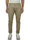 Cover Jeans Loft T0182 Men's Trousers Cargo Elastic in Slim Fit Beige