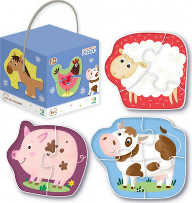 Kinderpuzzle Elements Pets für 2++ Jahre 9pcs Dodo