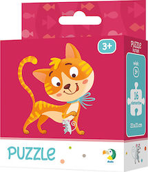 Puzzle pentru Copii Cat pentru 3++ Ani 16buc Dodo