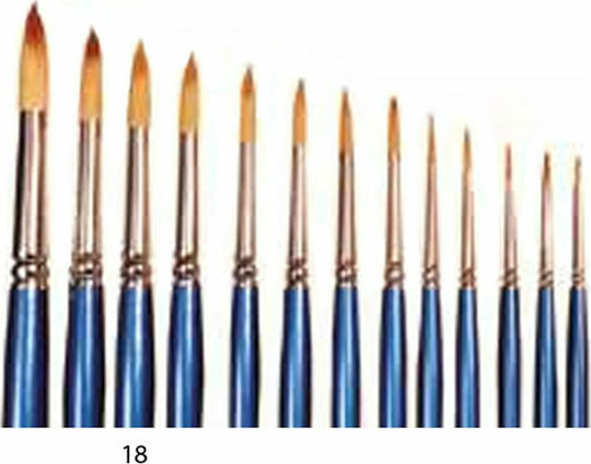 Art & Hobby Четка за живопис Кръгла No18 1бр 2600R018