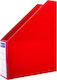 Metron Magazine File Organizer Plastic Red 33x8x25cm.
