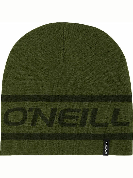 O'neill Logo Ανδρικός Beanie Σκούφος σε Χακί χρώμα