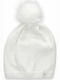 4F Knitted Beanie Cap White