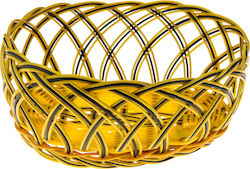Viosarp Rattan Brotkorb Gelb 25x19x9cm Viosarp Rattan Brotkorb Gelb 25x19x9cm
