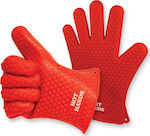 Hot Hands Ofenhandschuh-Set Silikon in Rot Farbe 2Stück